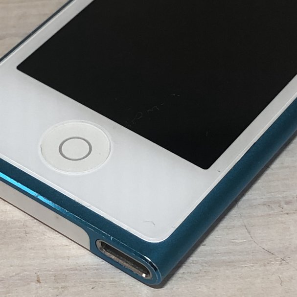 【動作確認済】　iPod nano 第7世代 ブルー MD477J A1446 バッテリー良好_画像6