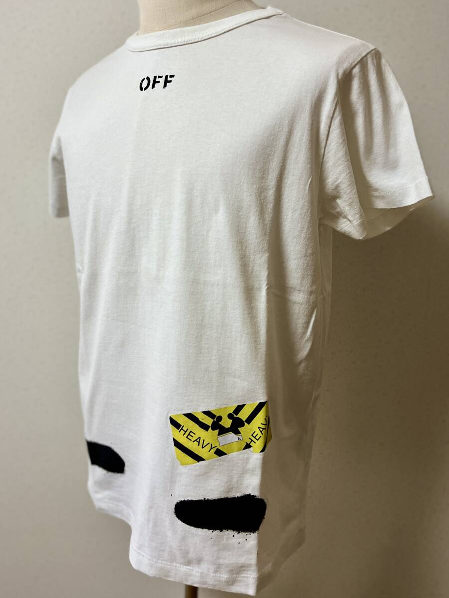 OFF-WHITE オフホワイト ロゴTシャツ ホワイト size XS_画像2