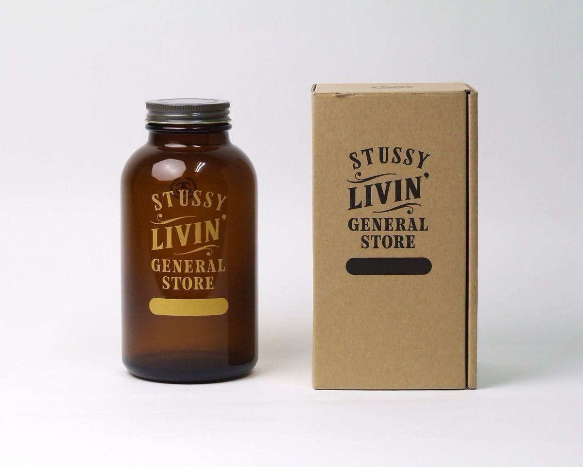 新品未使用BOX付きレア☆STUSSY Livin GENERAL STORE キャニスター　瓶　コーヒー　ステューシー リヴィン