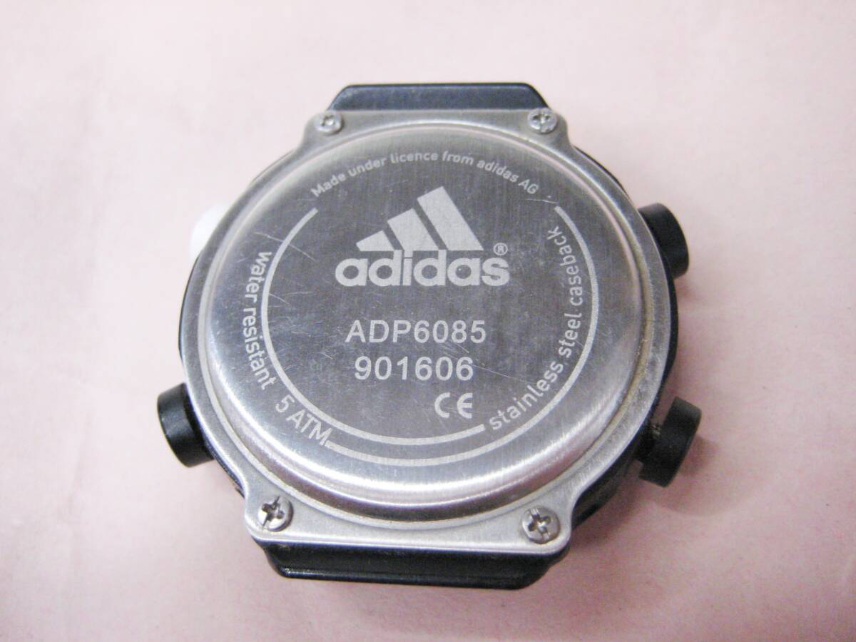 ( стоимость доставки 120  йен ～)  продаю как нерабочий   ADIDAS ADP6085  производительность   ... тигр   наручные часы  #6084