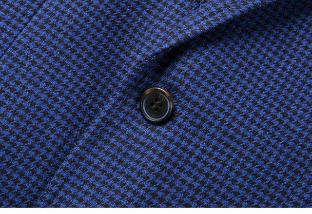 XZLG紺（52 L度）新品 完売■紳士 2釦wool メンズ ウール テーラードジャケット ライトグレー WOOL ブレザー_画像6