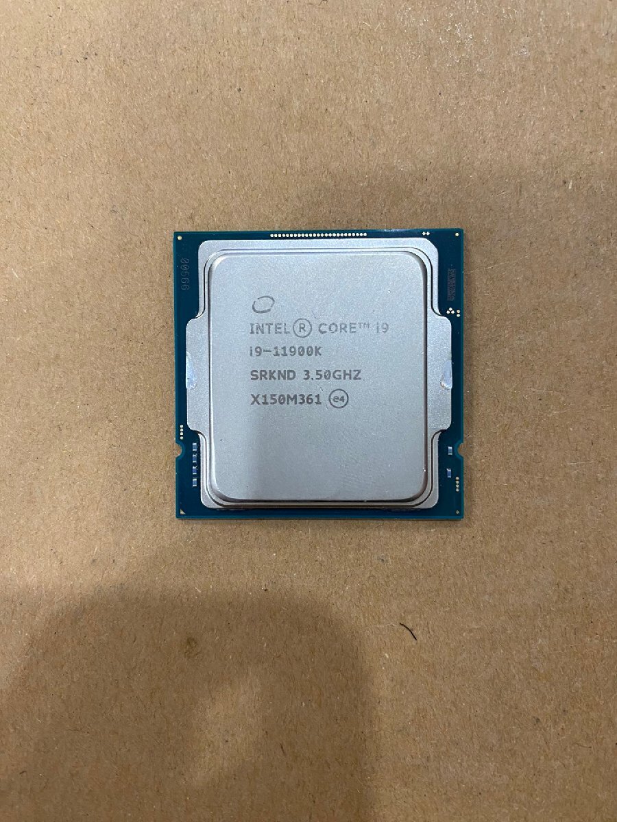 ■ジャンク品■Intel　Core i9-11900K CPU 動作未確認 C80_画像1