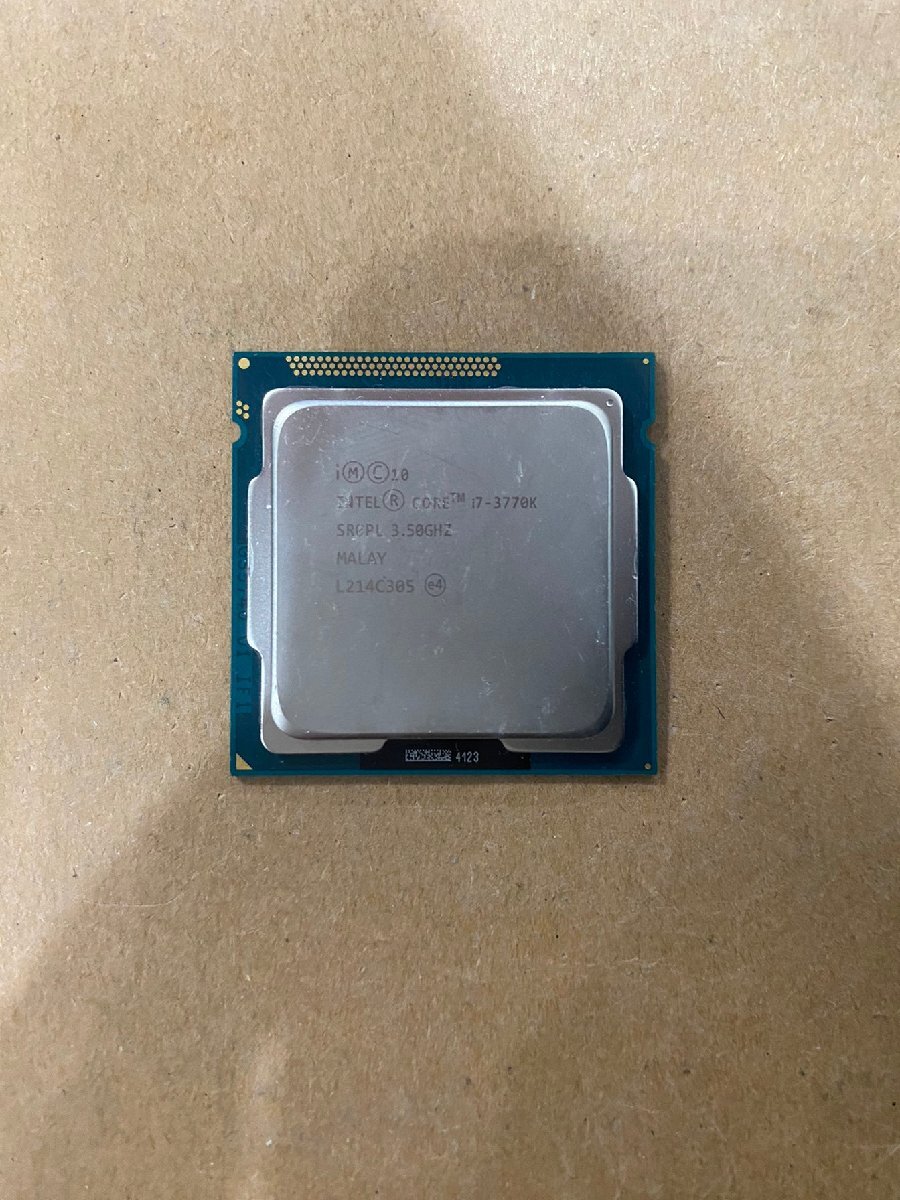 ■ジャンク品■Intel　Core i7-3770K CPU 動作未確認 C301_画像1