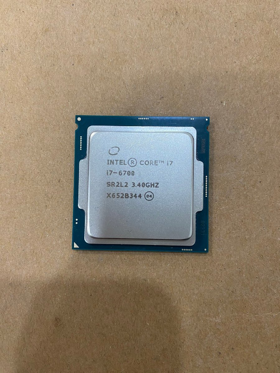 ■ジャンク品■Intel Core i7-6700 CPU 動作未確認 C185の画像1
