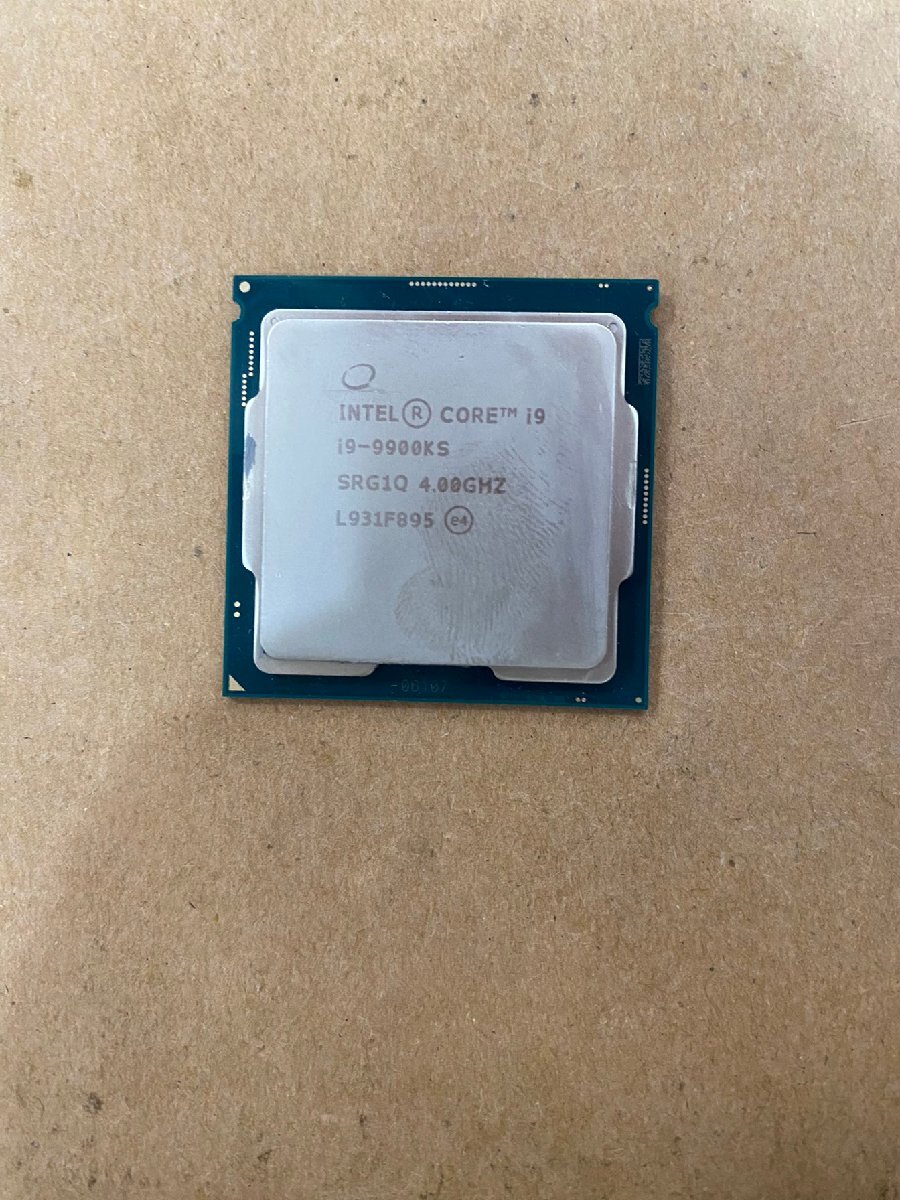 ■ジャンク品■Intel Core i9-9900KS CPU 動作未確認 C318の画像1