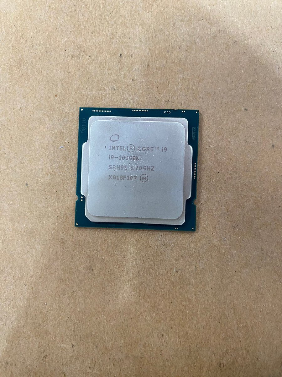 # junk #Intel Core i9-10900k CPU operation not yet verification C324