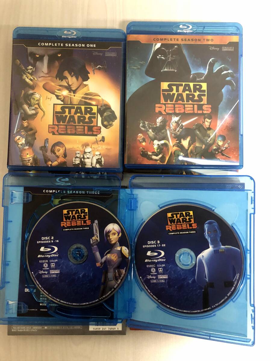 スター・ウォーズ 反乱者たち シーズン1～4ファイナル・シーズン 10枚セット (Blu-ray Disc)の画像4