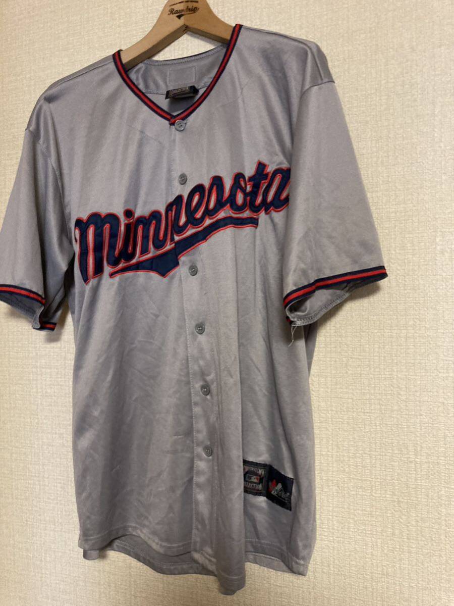 COOPERSTOWN COLLECTION　MLBベースボールシャツ　Minesota Twins