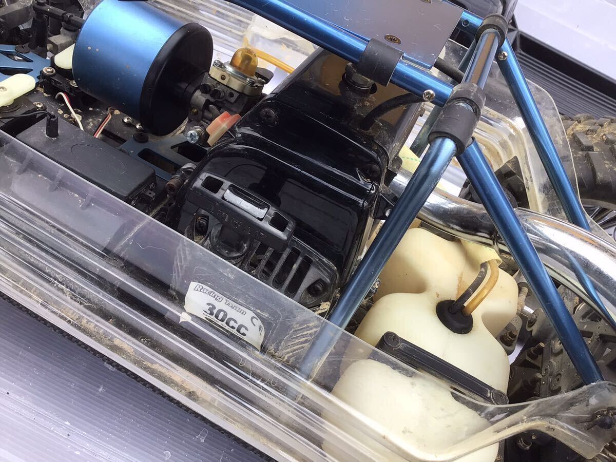 ★当時物/巨大/エンジンラジコン/FS Racing/R/C/ラジコンカー/KING KONG GWS S666 FET/4WD/ラジコン/ガレージインテリア/検/タミヤの画像5