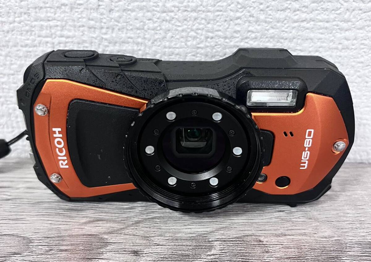 【中古商品】 RICOH WG-80 ［オレンジ］_画像2