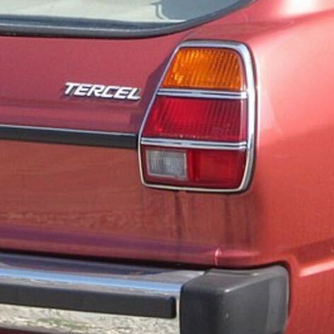 トヨタ　◆ターセル　リア用　エンブレム　中古品　◆1970年代・初代？ 　・当時物・旧車會