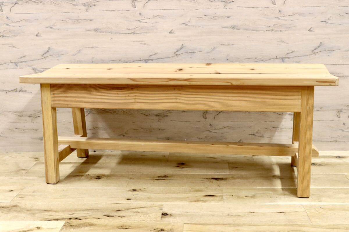 GMHH7B○杉無垢材 ダイニングチェア ベンチ 椅子 工房家具 シンプル ナチュラル _画像1