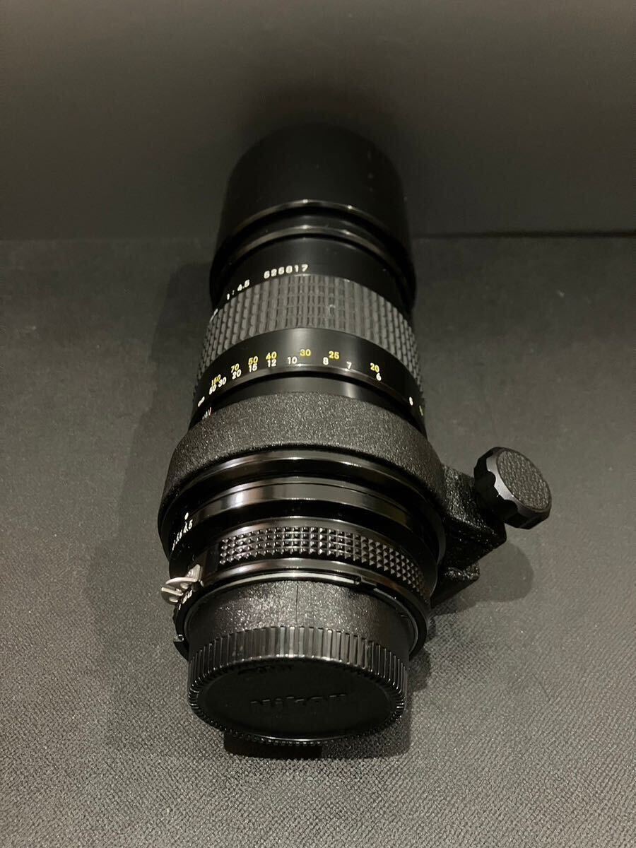 Nikon ニコン NIKKOR 1:4.5 300mm 交換レンズ 望遠レンズ 一眼レフカメラレンズ フォルム 一眼レフの画像7