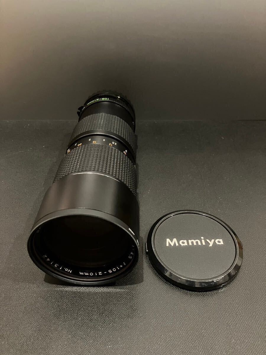 mamiya 1:4.5 105-210mm ZOOM交換レンズ 望遠レンズ 一眼レフカメラレンズ レンズ レンズフードの画像9