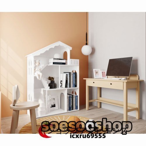  doll house toy house doll for house bookcase intellectual training wooden toy storage playing house doll handmade wide type construction ka easy toy picture book 