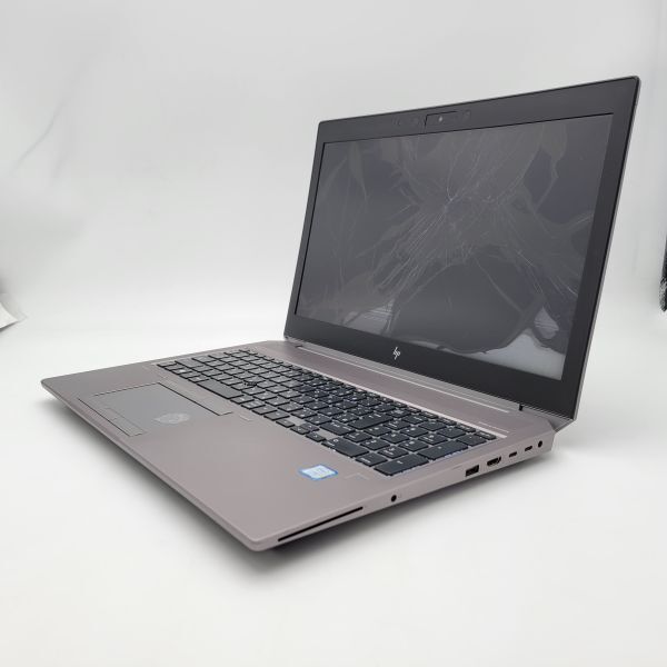★液晶訳あり★ HP ZBook 15 G6 [不明 不明 なし 15.6インチ -] 中古 ノートパソコン (6396)_液晶割れ