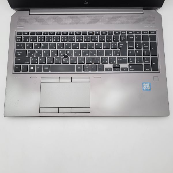 ★外観訳あり★ HP ZBook 15 G6 [Core i7 9750H 16GB なし 15.6インチ -] 中古 ノートパソコン (6394)の画像4