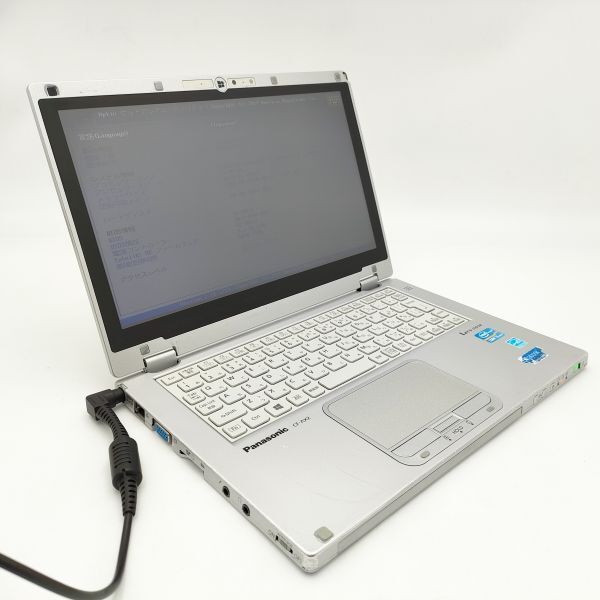 ★AC付き/ファン不良あり★ Panasonic Let's note CF-AX2ADCTS [Core i5 3437U 4GB 128GB 11.6インチ -] 中古 ノートパソコン (5945)_画像2