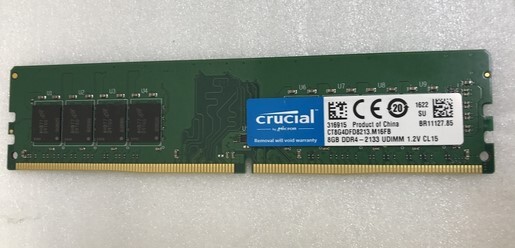 CRUCIAL クルーシャル PC4-2133P 4GB DDR4 デスクトップPC用メモリ_画像2