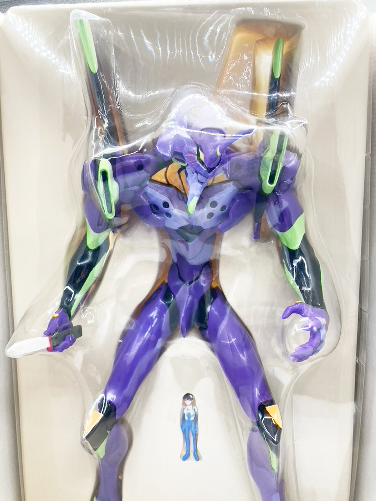 【未展示品】新世紀エヴァンゲリオン P.V.C.モデル 初号機 ツクダホビー EVA-01 高さ50cm コンプリーテッドモデル SVE-03-9800