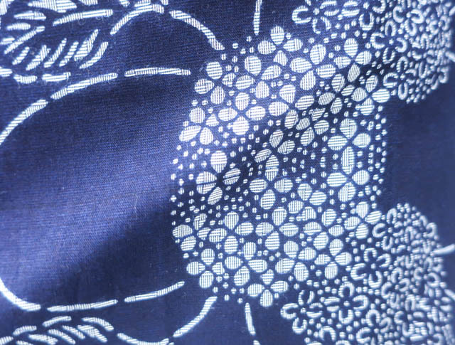 《京都一輝堂》【着物】 浴衣 紫陽花文様 肩当付き 身丈約149.5cm 裄丈約64.5cm 24Z-1177の画像5