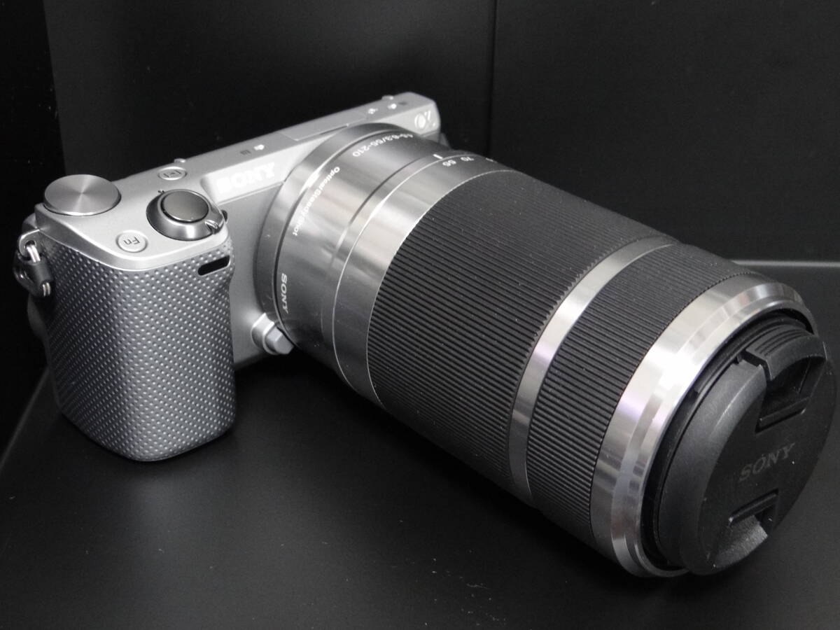 SONY NEX-5RY ダブルズームレンズキット 16-50mm 55-210mm レンズ交換式 ミラーレス一眼デジタルカメラ E-mount α アルファ ソニーの画像2