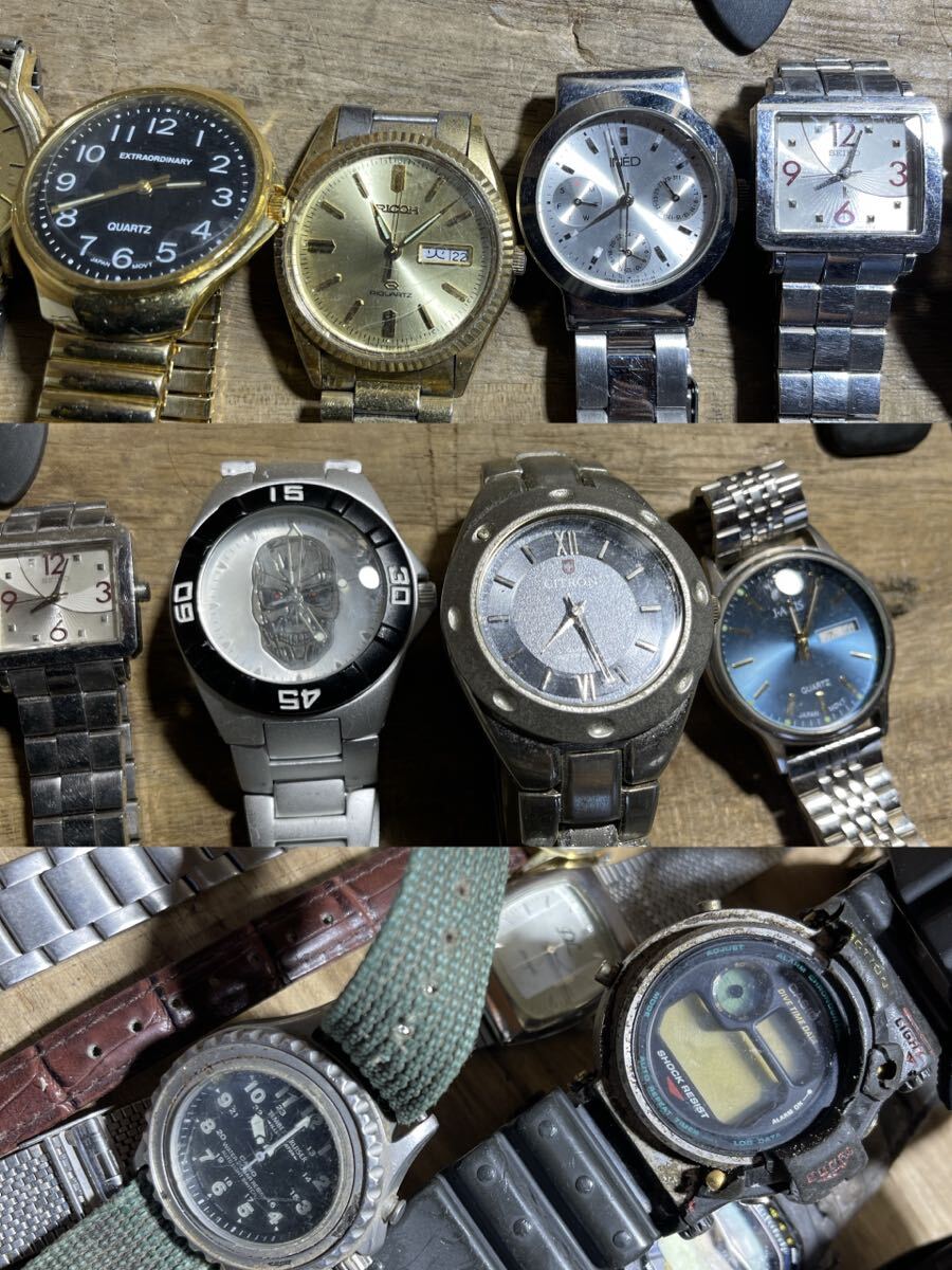 CASIO g~shock etc. wristwatch digital clock 70 piece quartz Junk 
