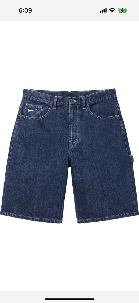 Supreme Nike Denim Short Indigo size 34 デニム ナイキの画像3