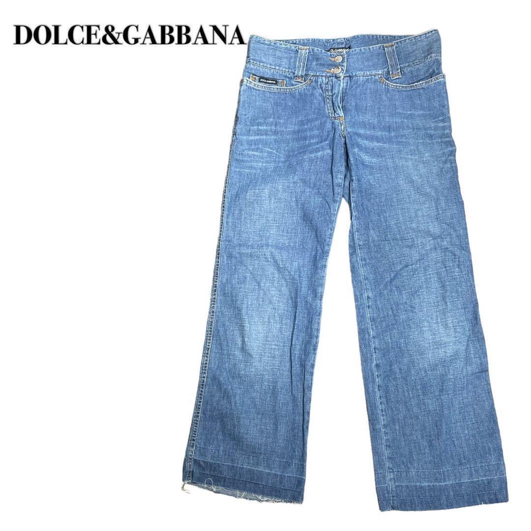 DOLCE&GABBANA Dolce&Gabbana Denim повреждение обработка 40 L plate 