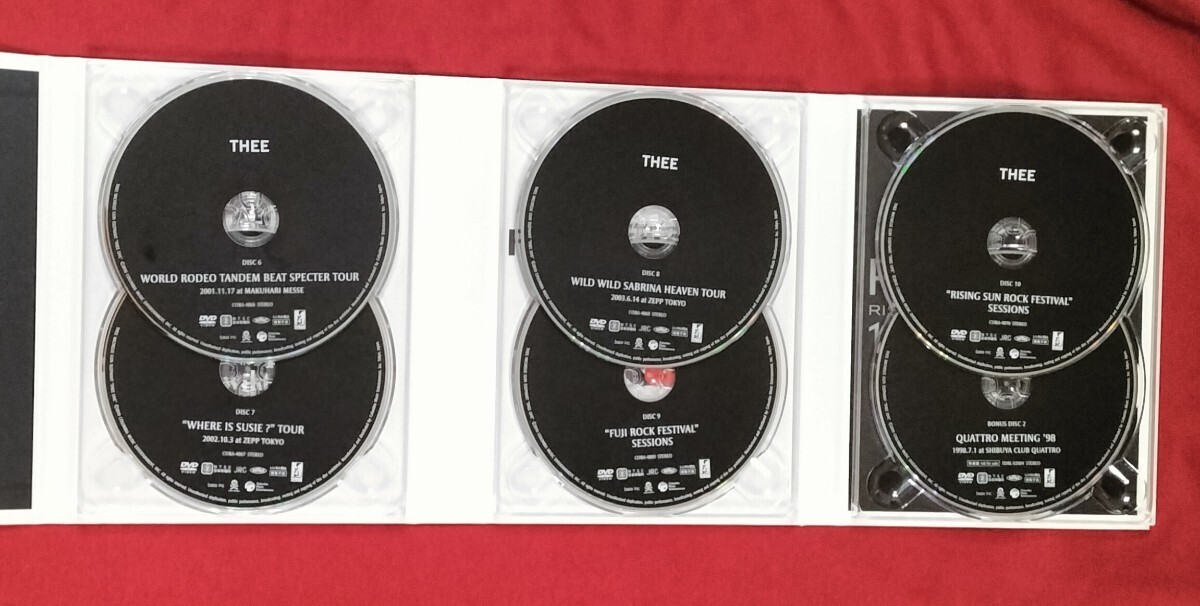 初回限定盤セット ミッシェルガンエレファント THEE LIVE DVD-BOX THEE GREATEST HITS CD BEST チバユウスケ THEE MICHELLE GUN ELEPHANT の画像6