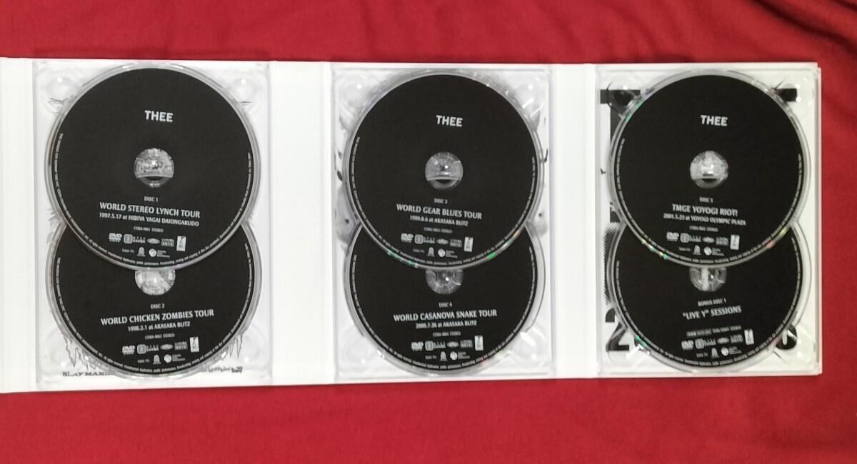 初回限定盤セット ミッシェルガンエレファント THEE LIVE DVD-BOX THEE GREATEST HITS CD BEST チバユウスケ THEE MICHELLE GUN ELEPHANT の画像4