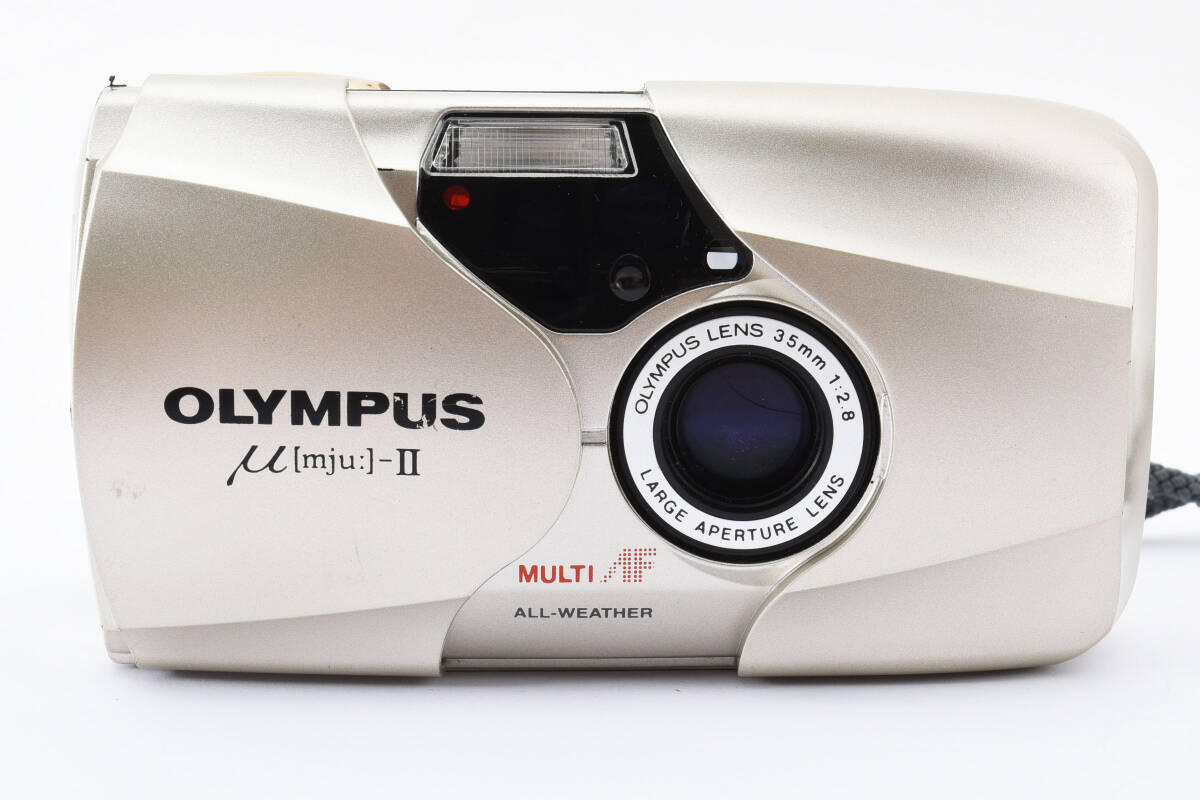 OLYMPUS Olympus mju μ II Mu Ⅱ compact film camera #2571