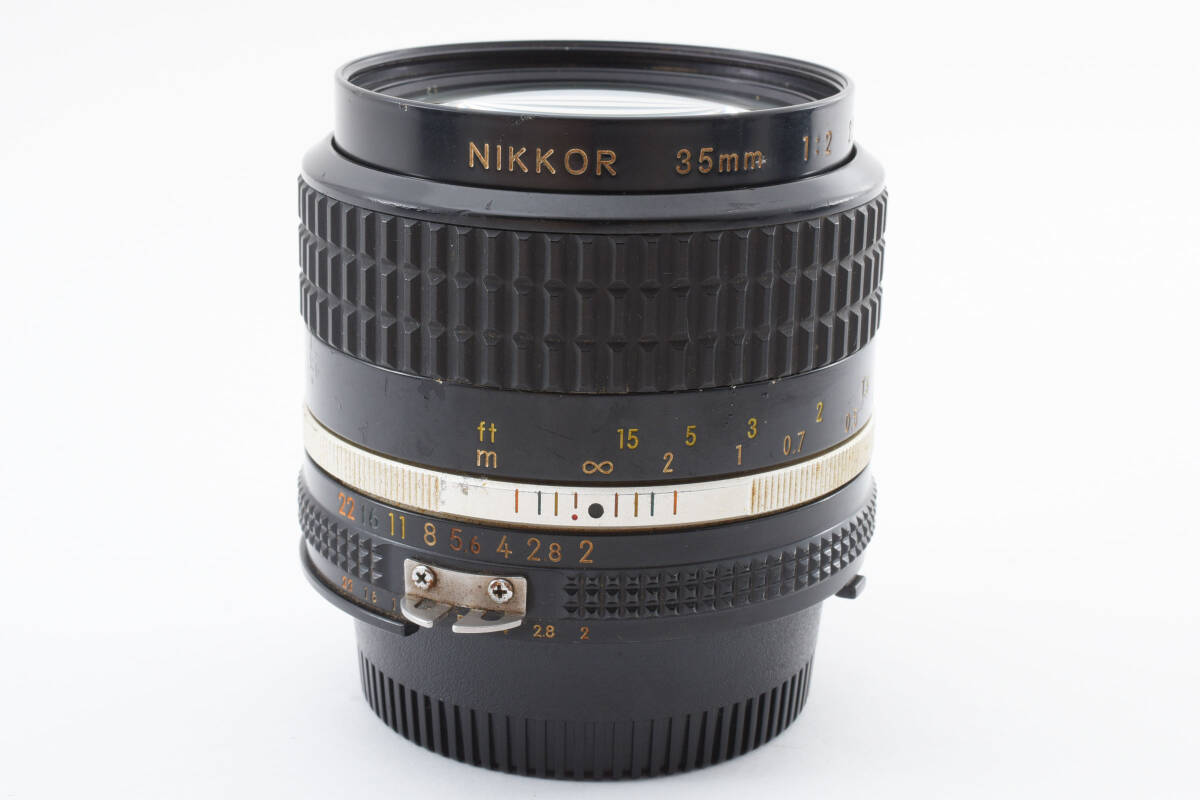 ニコン/Nikon Ai-s NIKKOR 35mm 1:2 　♯2563_画像8