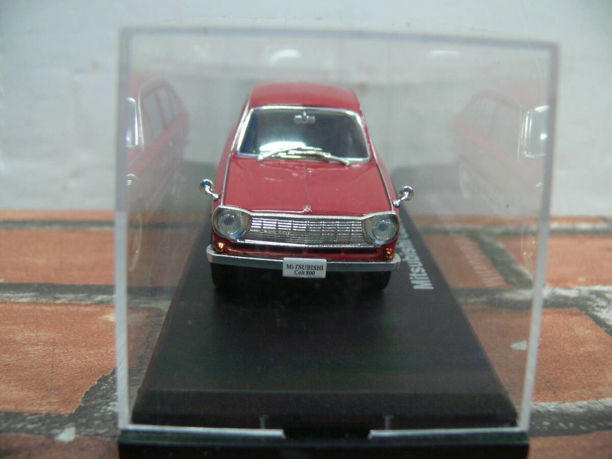 三菱 コルト 800 (1965) 1/43スケール 国産名車コレクション (ミニカー)_画像4