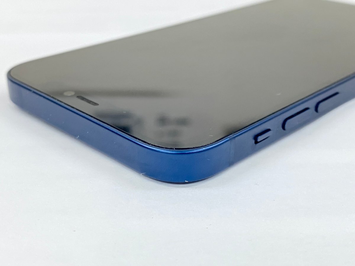 SIMフリー iPhone12 64GB ブルー バッテリー最大容量：80％ 本体のみ 管理番号：4-12【安心保証】の画像5