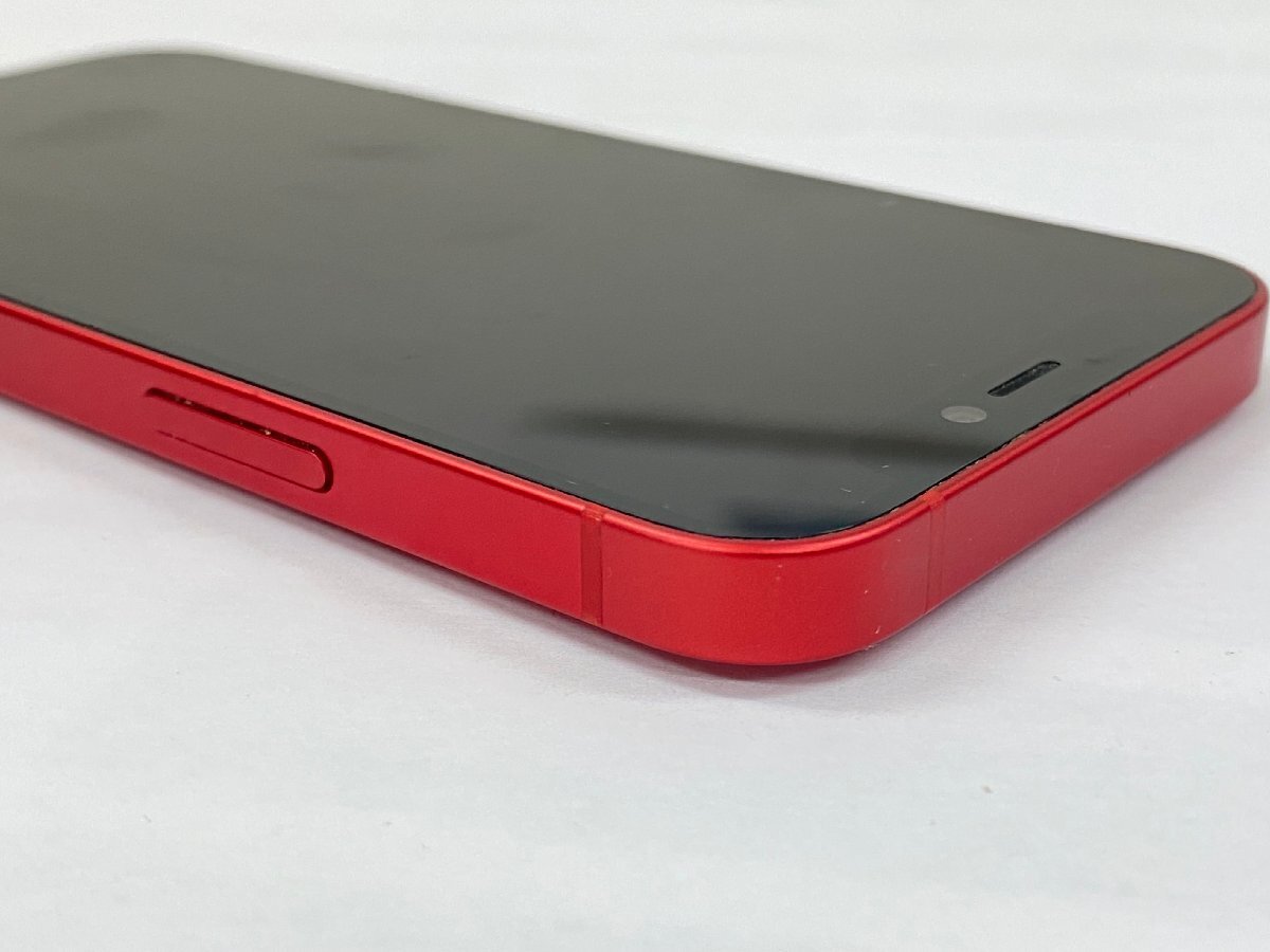 美品　SIMフリー　iPhone12 mini　128GB　(PRODUCT)RED　バッテリー：83％　判定○　本体のみ　管理番号：4-19【安心保証】_画像6