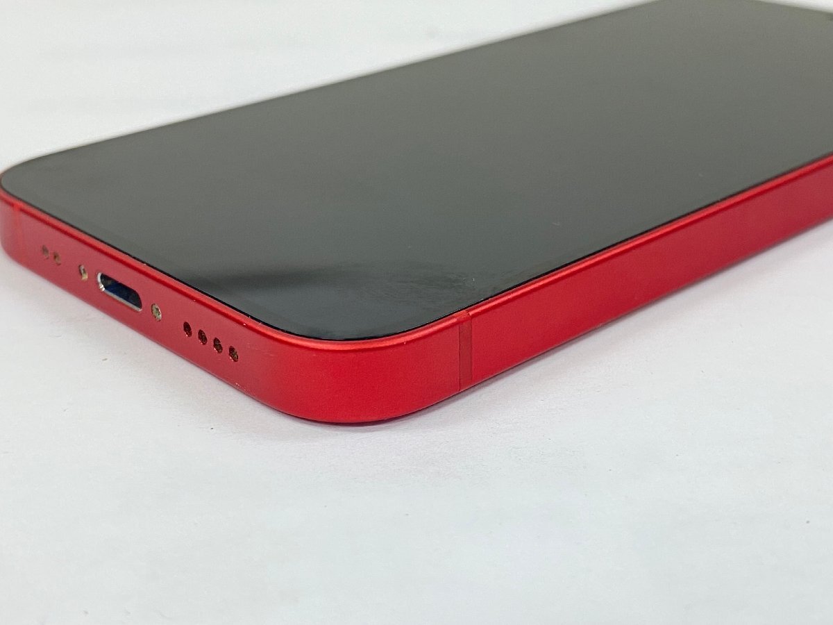 美品　SIMフリー　iPhone12 mini　128GB　(PRODUCT)RED　バッテリー：83％　判定○　本体のみ　管理番号：4-19【安心保証】_画像7