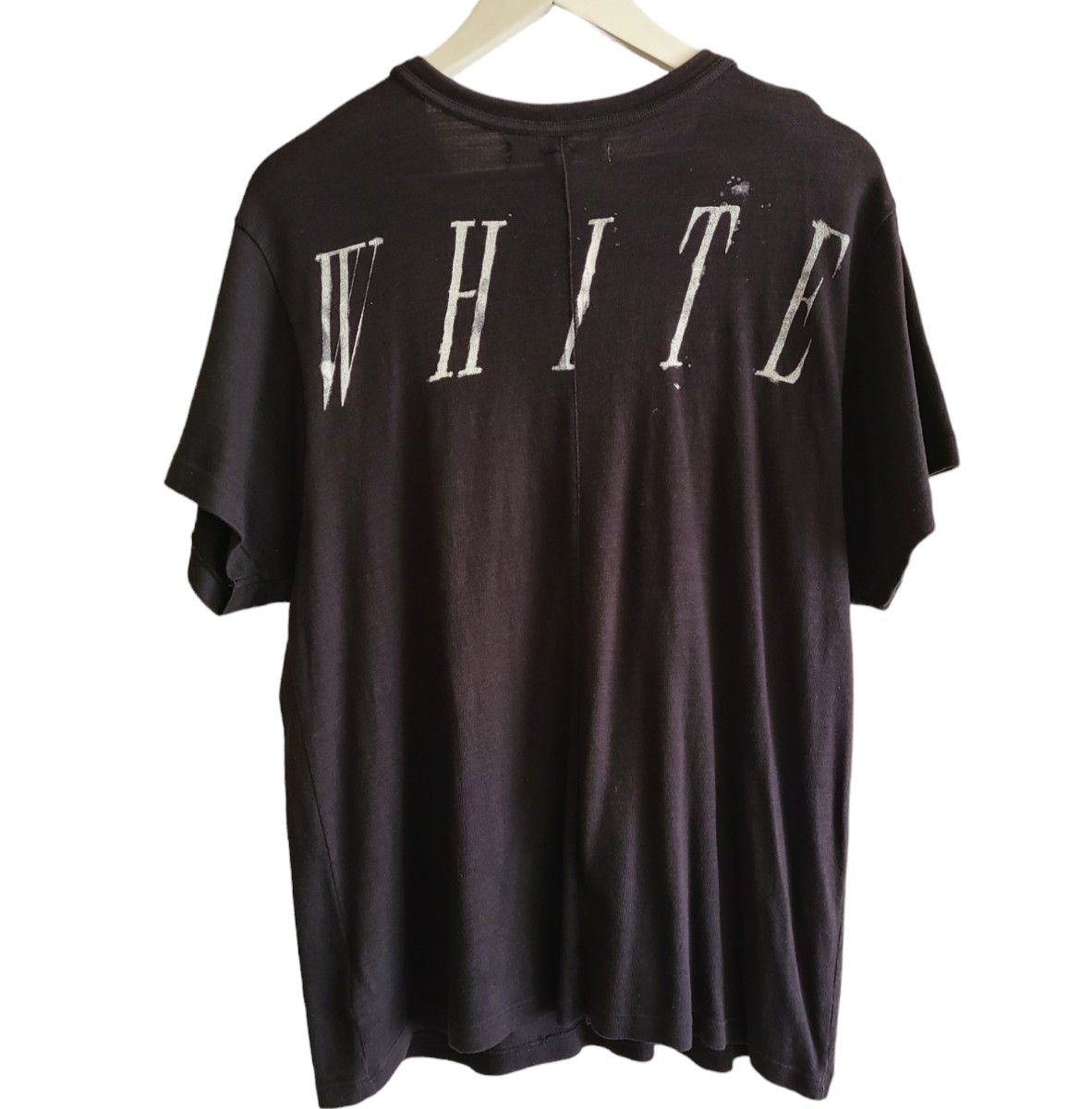 Off-white オフホワイトイーグルフロント刺繍Tシャツブラック Off-white オフホワイトイーグルフロント刺繍Tシャツブラック