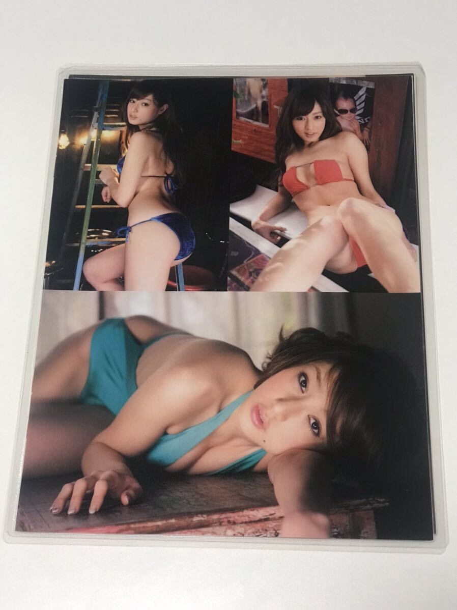 150μフィルム厚手ラミネート加工 池田夏希4ページ 雑誌の切り抜き ビキニ水着 下着 グラビアの画像3