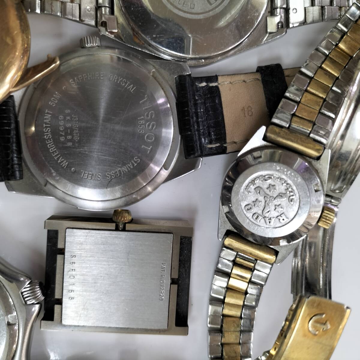 （中古/ジャンク品）タグホイヤー・RADO・Waltham・MOERIS・TISSOT・Fendi・クオーツ、機械式など、まとめての画像7