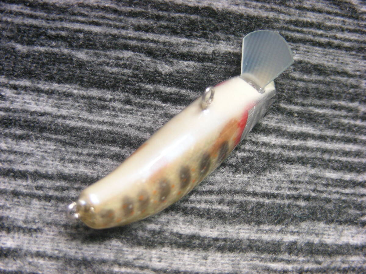 SH59 貝貼り岩魚50s4.7g 阜鵜 ハンドメイドミノーの画像5