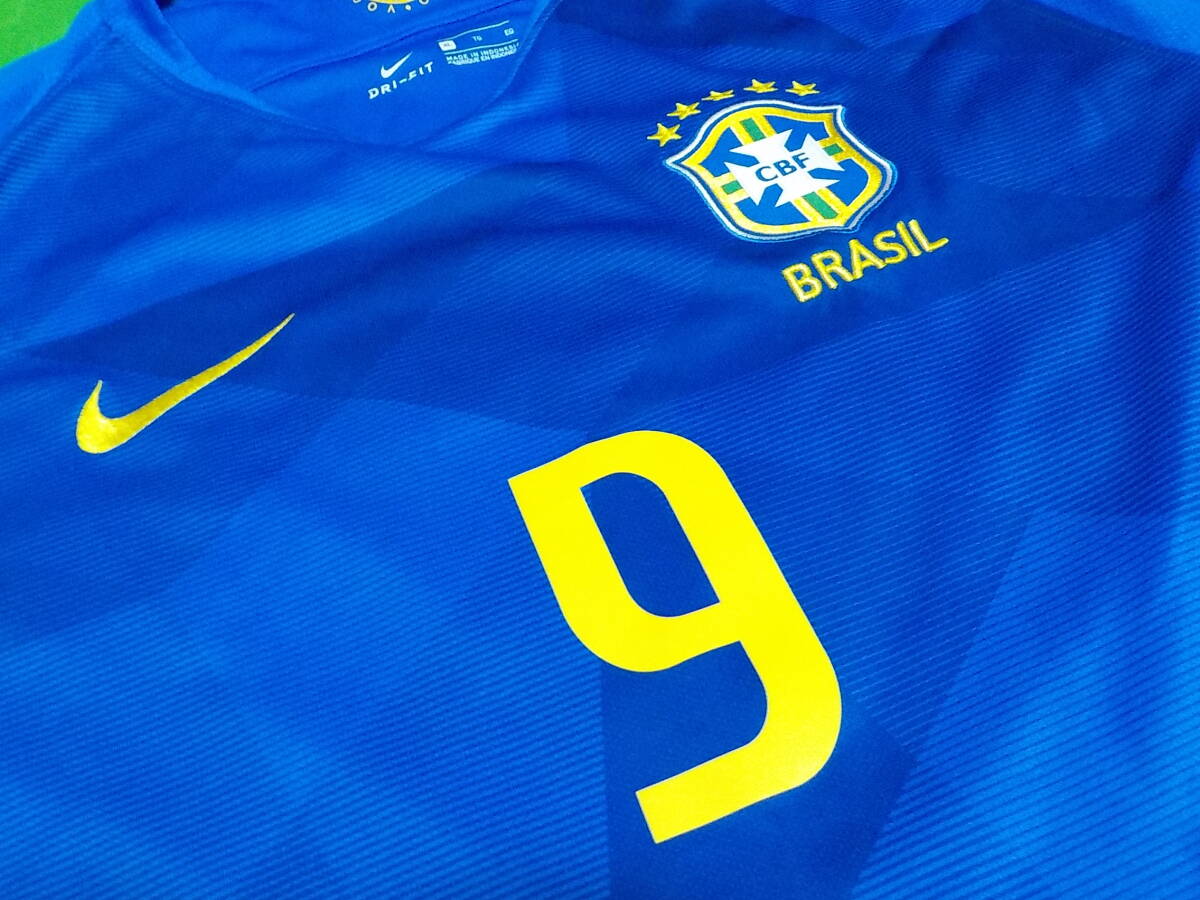 893855-453NIKE ブラジル代表 2018/2019 ジェズス アウェイ半袖 893855-453NIKE ブラジル代表 2018/2019 ジェズス アウェイ半袖