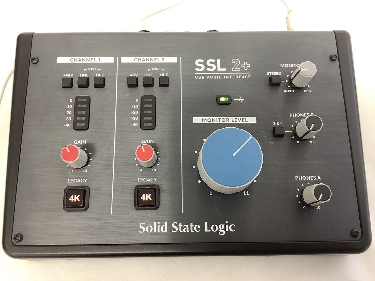 0.NI029-A10m60 [ Saitama departure ]SSL2+ audio interface Solid State Logic music machinery electrification has confirmed 
