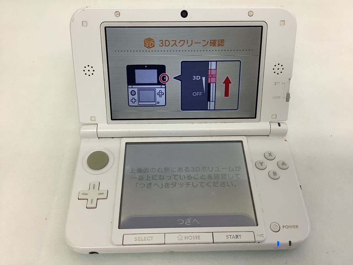 ◯営NI031-A10m 【埼玉発】任天堂 3DSLL ニンテンドー3DS LL ミント 初期化済み NINTENDO ※難あり 充電器無し_画像1