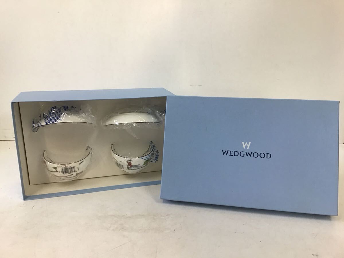 ○営HM015-A10さS60【埼玉発】WEDGWOOD カップ&ソーサー2点セット ペア ウエッジウッド 食器 コレクション ハンティングシーンの画像1