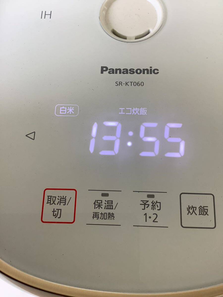 0.HM025-A6S80[ Saitama departure ]Panasonic IH рисоварка SR-KT060* электризация подтверждено для бытового использования бытовая техника белый Panasonic 2023 год производства 
