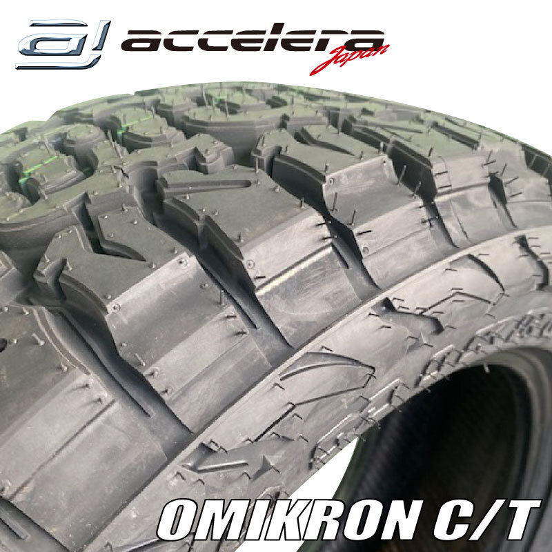 ☆限定特価SALE☆ 4本セット 225/70R16 LT 102/99Q 2021年製 アクセレラ OMIKRON C/T_画像4