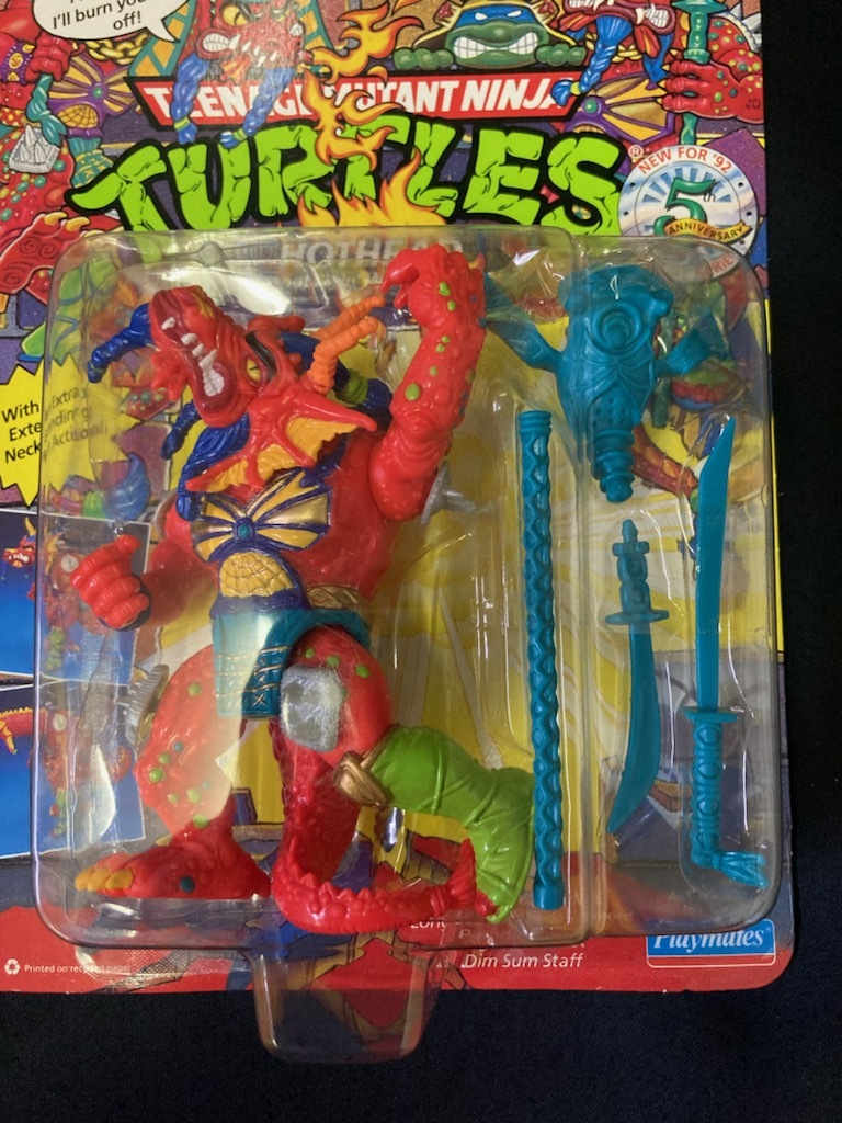 TEENAGE MUTANT NINJA TURTLES タートルズ フィギュア ●HOTHEAD● PLAYMATES 新品未開封 当時品_画像3