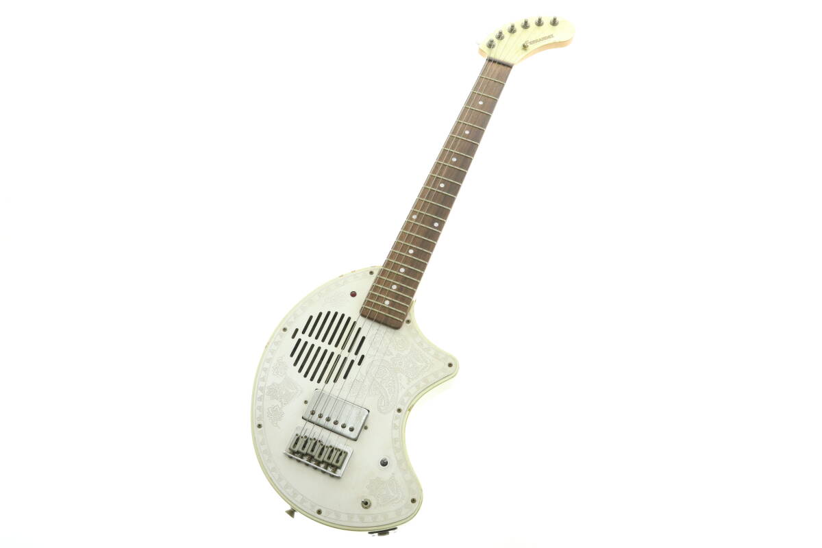 VMPD6-314-20 FERNANDES フェルナンデス エレキギター ZO-3 ぞうさん ペイズリー ギター 弦楽器 全長約83cm 音出し未確認 ジャンクの画像1