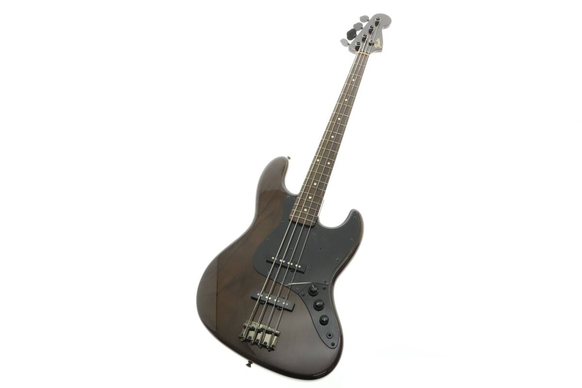 VMPD6-34-68 Fender フェンダー エレキベース JB62-81 WAL Jazz Bass 弦楽器 全長約116cm ソフトケース付き 音出し未確認 ジャンクの画像2